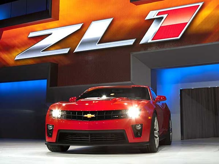 Neue Topversion: Der Chevrolet Camaro ZL1 feierte auf der Chicago Auto Show 2011 Premiere.