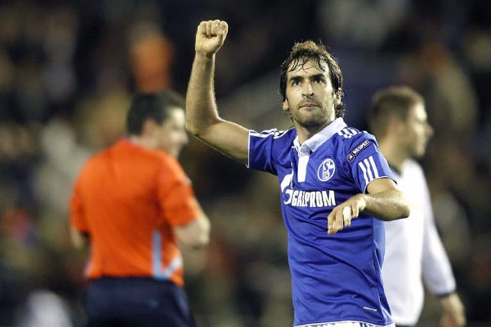 1. Platz: Raul, (FC Schalke 04, Real Madrid). 71 Tore.