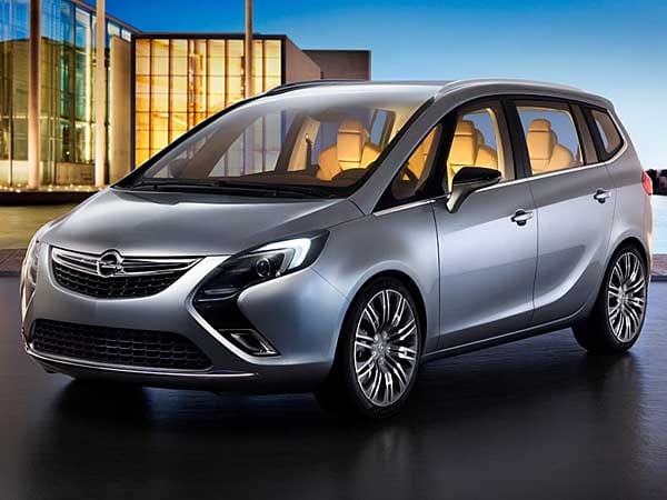 Opel Zafira Tourer Concept: Ausblick auf die neue Generation des großen Opel-Vans.