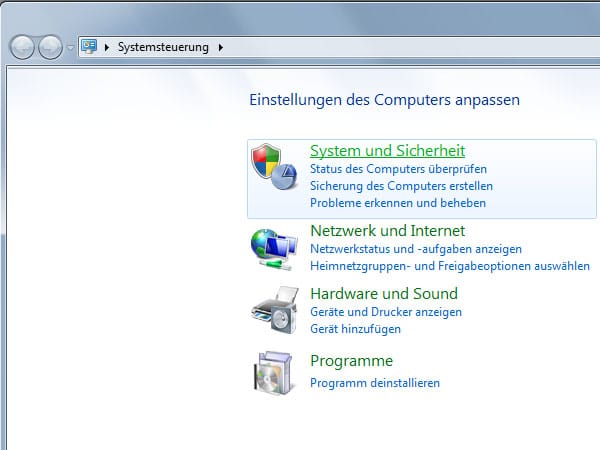 Windows - Festplatte partitionieren (Screenshot: t-online.de)