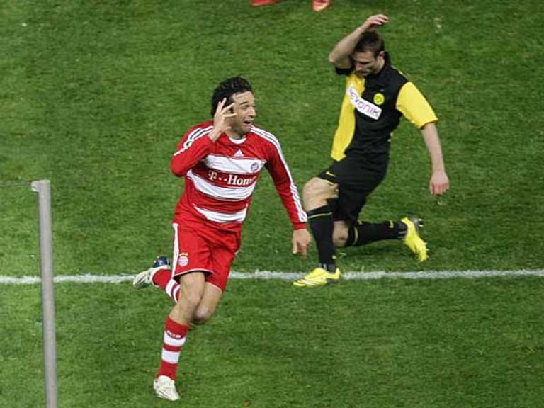 Im DFB-Pokalfinale 2008 haben die Münchner das bessere Ende für sich. Der Favorit gewinnt, weil Luca Toni in der Verlängerung trifft.