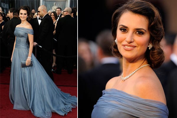 Das blau-graue Abendkleid von Giorgio Armani und die Juwelen von Chopard: Darin wirkte die spanische Schauspielerin Penelope Cruz einfach himmlisch. Wir sagen: Ein Engel auf Erden".