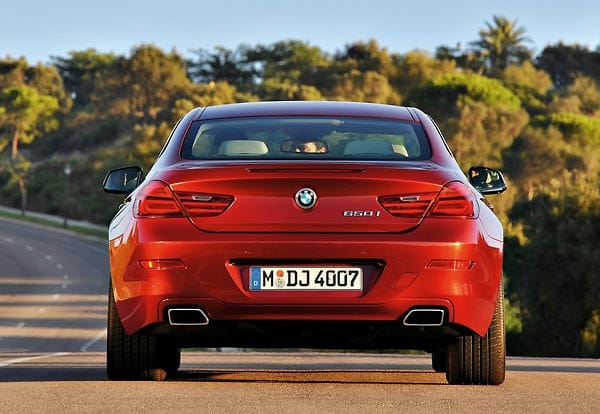 Extrabreit: Das neue 6er Coupé von BMW ist 2,10 Meter breit.