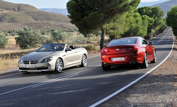 Der Basispreis für das BMW 640i Cabriolet liegt bei 83.300 Euro, das Coupé kostet ab 74.700 Euro.