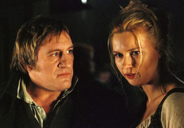 Die Ferres an der Seite des französischen Filmstars Gerard Depardieu in "Les Misérables - Gefangene des Schicksals", einer TV-Verfilmung nach dem Roman "Die Elenden" von Victor Hugo.