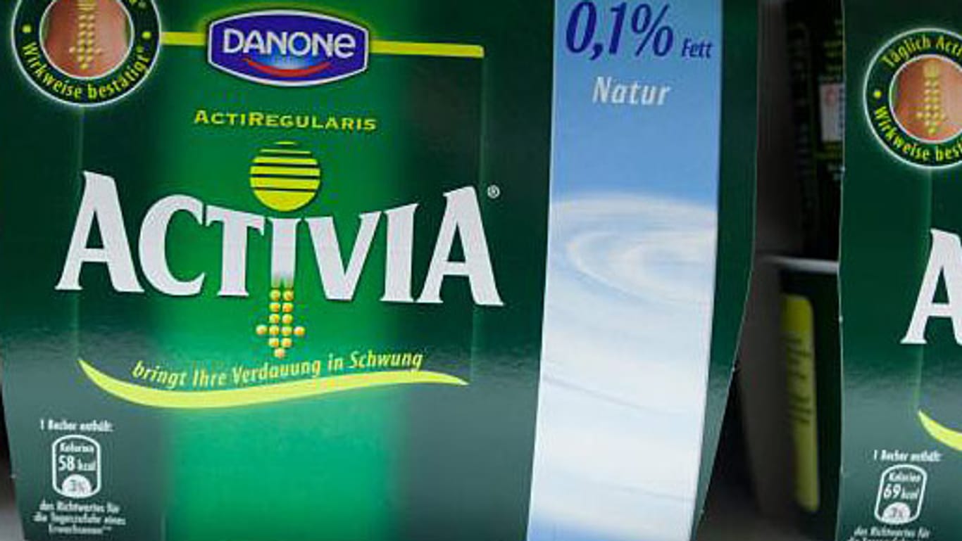 Verbraucherschützer von Foodwatch kritisieren Activia von Danone.