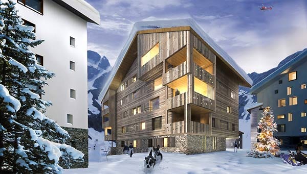 Apartmenthaus Steinadler (Grafik: Andermatt Swissalps)