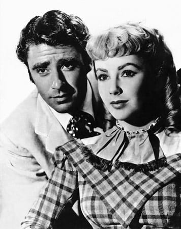 Auch ihre Jugend verbrachte Liz Taylor mit der Schauspielerei. Hier ist sie in dem Film "Kleine tapfere Jo" von 1949 zu sehen.