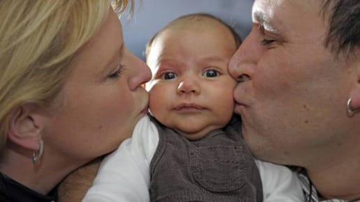 Bei der Namensfindung entscheiden sich deutsche Eltern selten aus religiösen Hintergründen.