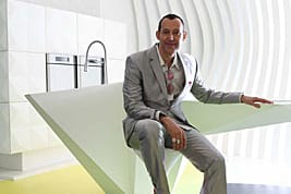 Der New Yorker Stardesigner Karim Rashid.