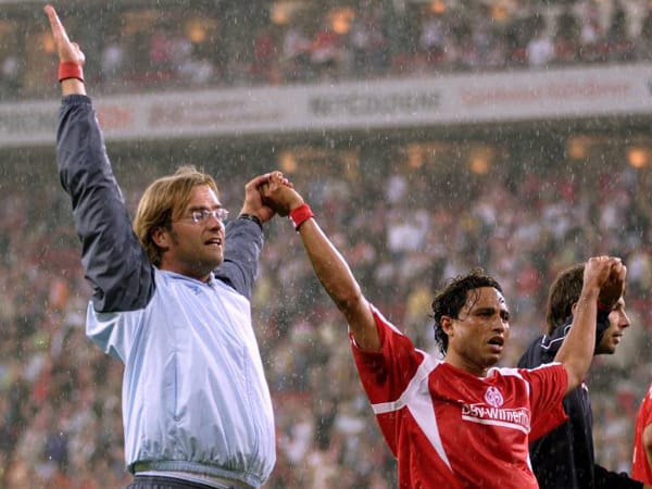 Auch mit Antonio da Silva hat Klopp beim FSV Mainz 05 erfolgreich zusammengearbeitet. Der Brasilianer war nach dem ersten Aufstieg der Nullfünfer Denker und Lenker des Mainzer Spiels.
