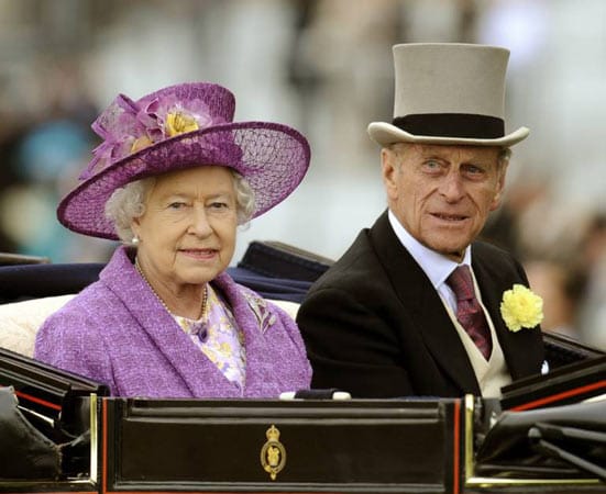 Queen Elizabeth und Prinz Philip