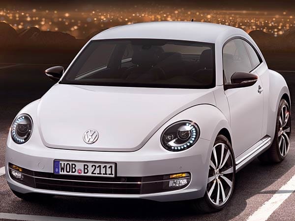 Inklusive Kulleraugen und LED-Lidstrich: Das ist der neue VW Beetle.