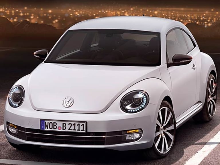 Inklusive Kulleraugen und LED-Lidstrich: Das ist der neue VW Beetle.