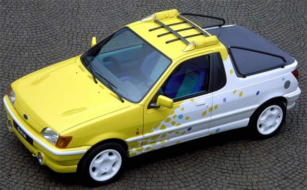 Die Studie Bebop zeigte, wie der Fiesta als Pick-up aussehen würde.
