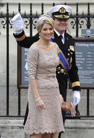 Die niederländische Prinzessin Maxima und Prinz Willem Alexander.