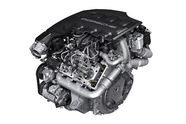Die Luxuslimousine bekommt das bekannte V6-Triebwerk mit drei Litern Hubraum aus dem Cayenne Diesel.