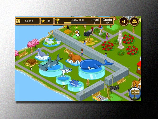 Smartphone-App: Tap Zoo (Screenshot: iTunes)