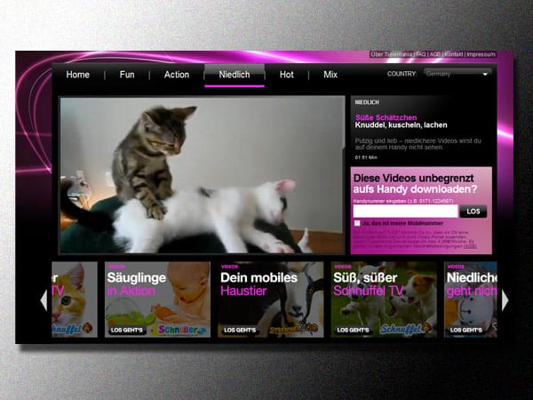 Knuddel TV (Screenshot: t-online.de)