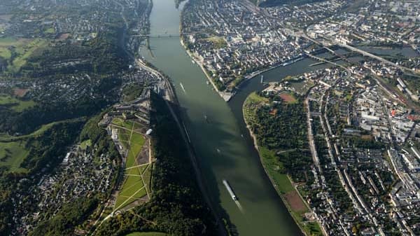 Bundesgartenschau 2011 in Koblenz Luftansicht (Bild: Bundesgartenschau Koblenz 2011 GmbH, Thomas Frey)