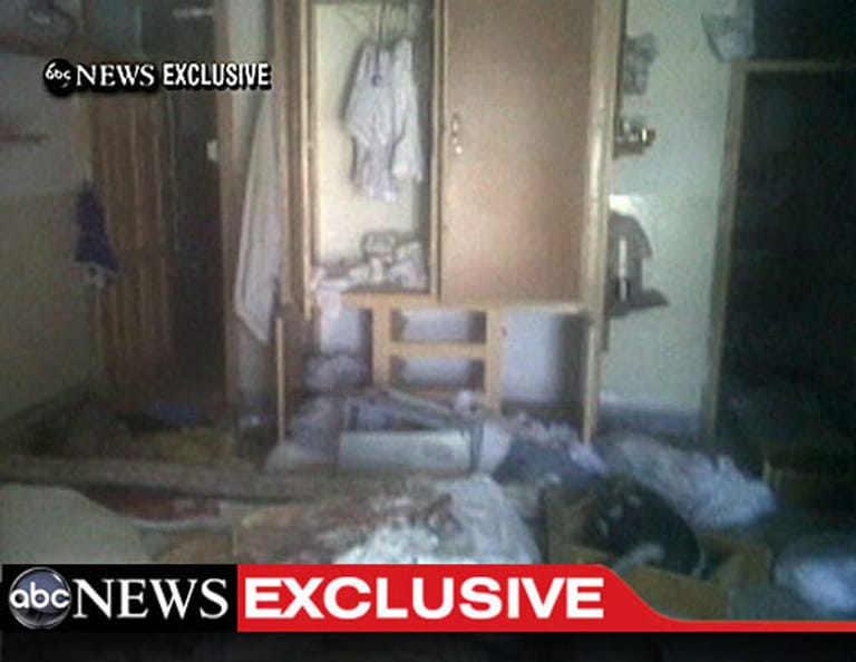 Nach dem Tod Bin Ladens erscheinen in den Medien Bilder, die angeblich das Innere der Villa zeigen.