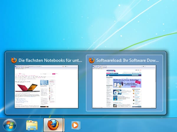 Taskleisten-Vorschau abschalten (Screenshot: t-online.de)