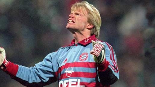 Purer Siegeswille: Der "Titan" alias Oliver Kahn in Aktion.