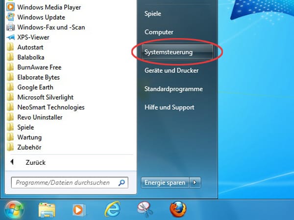 Jugendschutz unter Windows 7 einrichten (Screenshot: t-online.de)