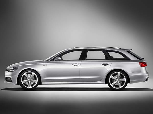 Auf 4,93 Meter Länge streckt sich der neue Audi A6 Avant.