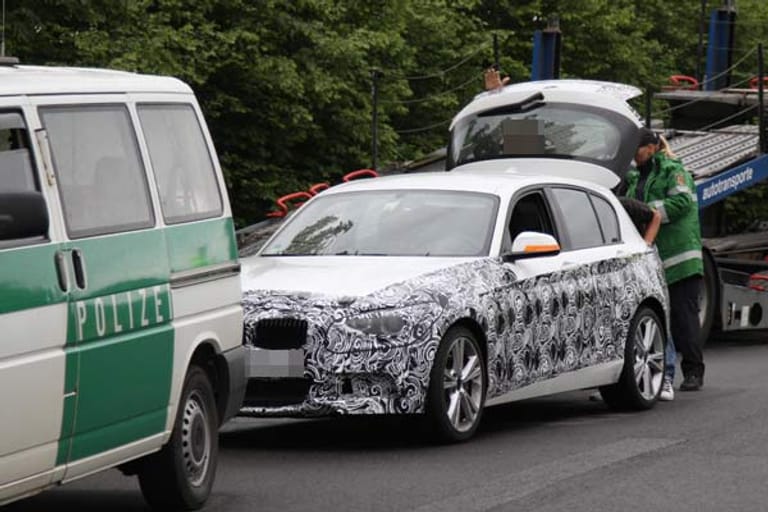 Das Auto: Der neue 1er-BMW mit vier Türen.