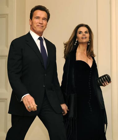 Arnold Schwarzenegger und seine Noch-Ehefrau Maria Shriver