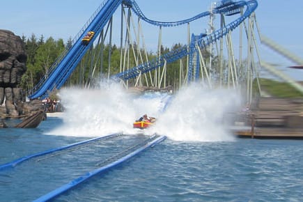 Der größte Watercoaster Europas.