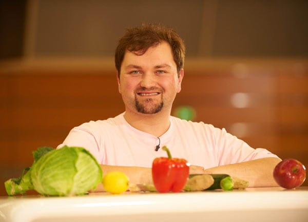 Roger will sich weiterhin gesund und ausgewogen ernähren.