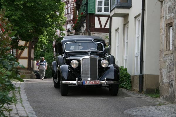 75 Jahre Diesel: Ausfahrt im ersten Diesel der Welt, dem Mercedes 260 D.