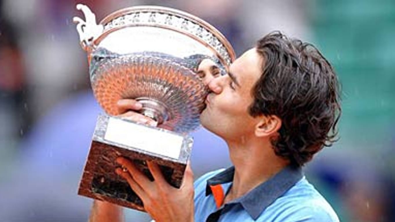 2009 gewann Roger Federer endlich die French Open in Paris - in seinem vierten Finale.
