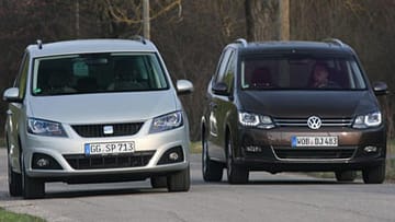 Seat Alhambra und VW Sharan: Eineiige Zwillinge
