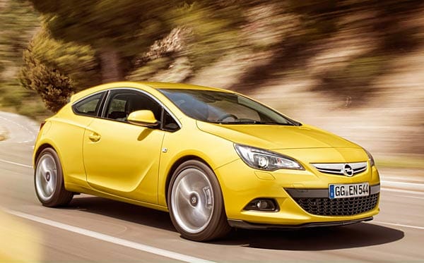 Hier kommt der neue Opel Astra GTC.