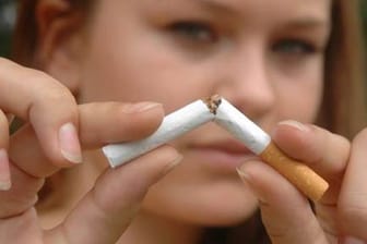 Mit dem Rauchen aufzuhören erfordert Disziplin