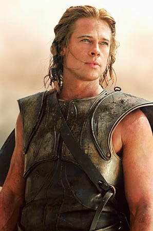 Brad Pitt in "Troy"
