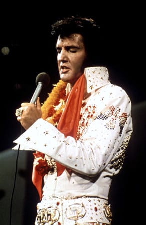 Auf Platz drei: Elvis Presley