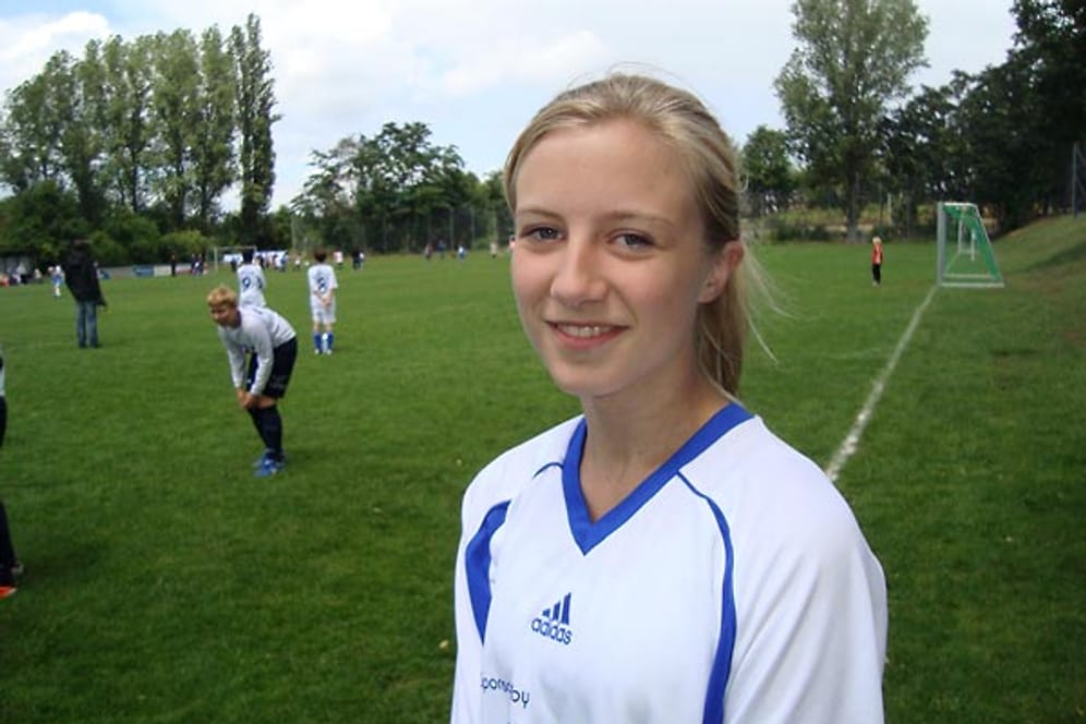 Irgendwie ist es cool, das einzige Mädchen zu sein", sagt Nachwuchs-Fußballerin Helene.