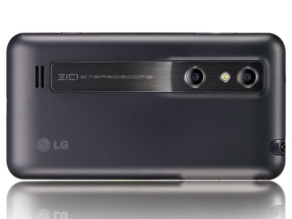 LG stattet sein neues Smartphone Optimus 3D mit einer Stereokamera aus. Die zwei Objektive können damit sowohl Fotos als auch Filme in 3D aufnehmen.