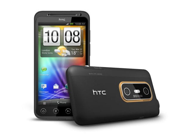 Das HTC Evo 3D nutzt Google Android als Betriebssystem.