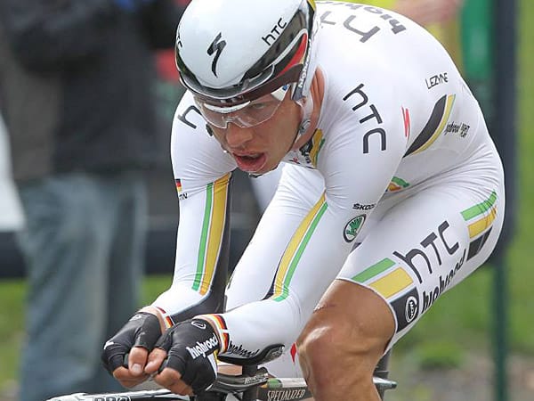 Die Top Ten im Visier: Tony Martin gilt als deutsche Tour-Hoffnung. Vor allem mit einem starken Zeitfahren kann der 26-Jährige aus dem Team HTC-Highroad bei seiner dritten Tour tatsächlich zu einem Spitzenergebnis kommen.