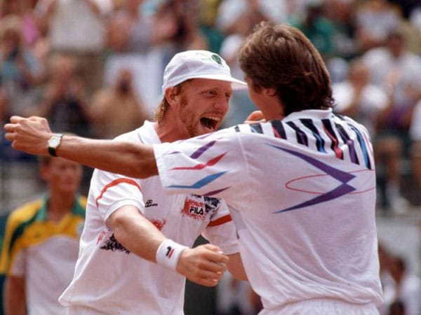 Freunde werden sie nie. Von gegenseitigem Respekt in ihrem Sport sprechen Boris Becker und Michael Stich aber gerne, wenn es um ihr Verhältnis ging. Dass solch eine Beziehung für manch hochgestecktes Ziel ausreicht, zeigen die deutschen Ausnahmekönner 1992 in Barcelona.