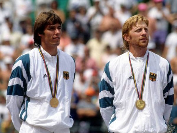 Das deutsche Duo erringt die bislang einzige deutsche Goldmedaille im Herrentennis. Becker gewinnt außerdem in seiner Karriere sechs Grand-Slam-Turniere, davon drei mal Wimbledon, und steht zwölf Wochen an der Spitze der Tennis-Weltrangliste. Stich kann ein Wimbledon-Sieg und eine ATP-Weltmeisterschaft vorweisen. Er bleibt 28 Wochen Weltranglisten-Zweiter.