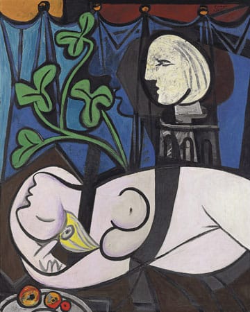 Pablo Picasso - "Nackte, grüne Blätter und Büste"