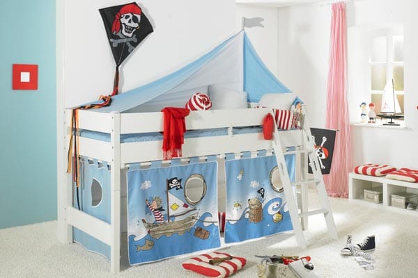 Das Kinderzimmer als aufregendes Piratennest.