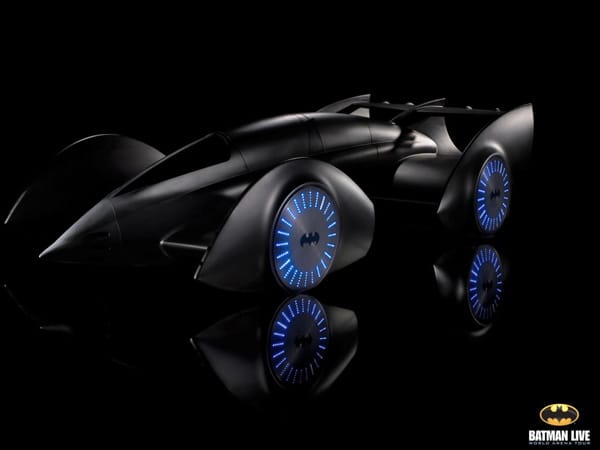 Den Batman von morgen kann nicht mal die schärfste Energiekrise schrecken, denn sein Dienstwagen fährt mit einer Brennstoffzelle.
