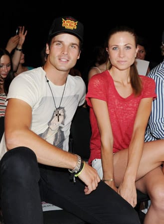 Sänger und "DSDS“-Juror Patrick Nuo (28) besuchte mit seiner hübschen Frau Molly (27) die Berliner Fashion Week. Sänger und "DSDS“-Juror Patrick Nuo (28) besuchte mit seiner hübschen Frau Molly (27) die Berliner Fashion Week.